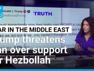 Trump threatens Iran over Hezbollah support