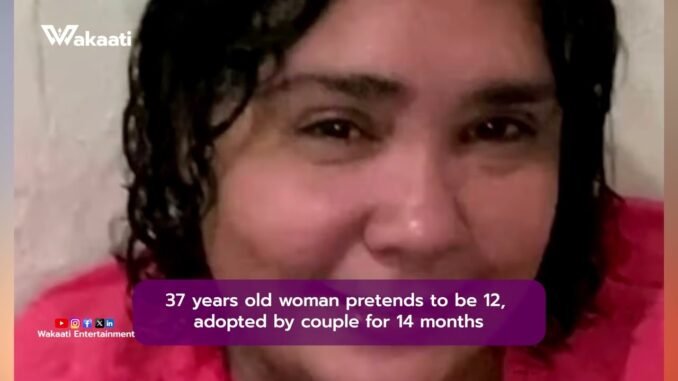Woman poses as child to adopted parents