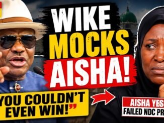 Aisha Yesufu claps back hard at Wike's jabs