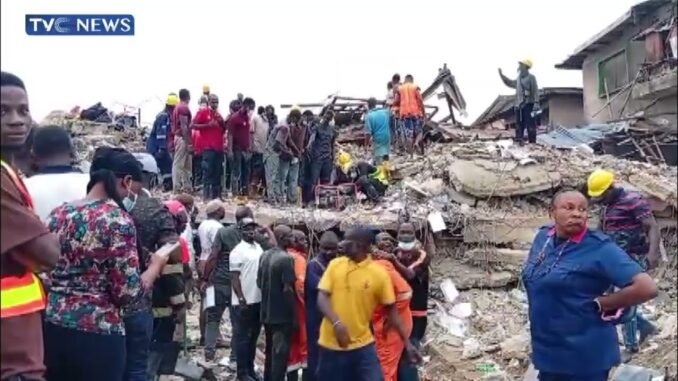 Eight Dead, Including Baby Girl, in Lagos Alakija Building