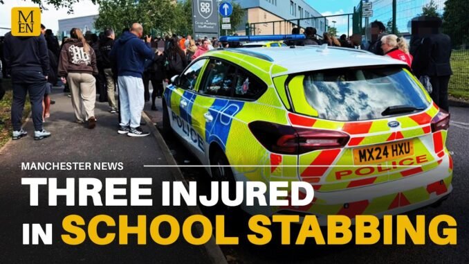 Three students stabbed in school lockdown