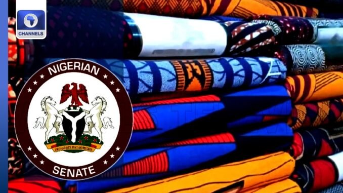 Senate demands ban on foreign textiles