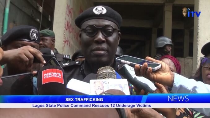 Lagos police rescue 12 trafficked teenagers