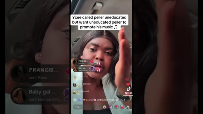TikToker Jarvis Claps Back at Ycee Over Peller Culture