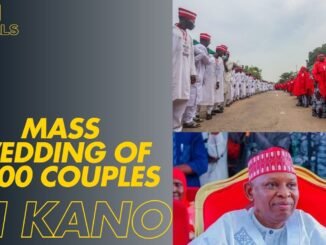 Kano funds mass wedding for 3,000 couples