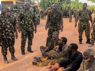 Nigerian Army Frees Chained Victim, Razes Katsina