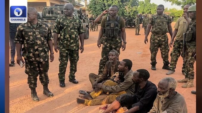 Nigerian Army Frees Chained Victim, Razes Katsina