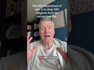 US military drops 180 official religions