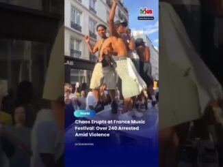 Violence and arrests rock France festival