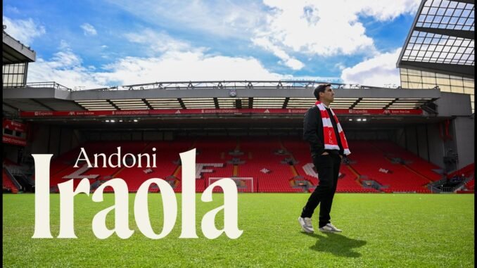 Andoni Iraola appointed new Liverpool coach