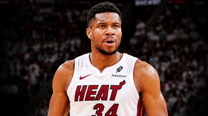 Giannis Antetokounmpo joins Miami heat