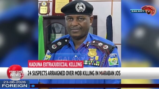 Police arraign 24 over teacher's murder