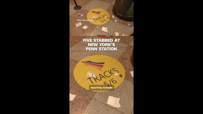Five Hurt in Penn Station Stabbing Attack