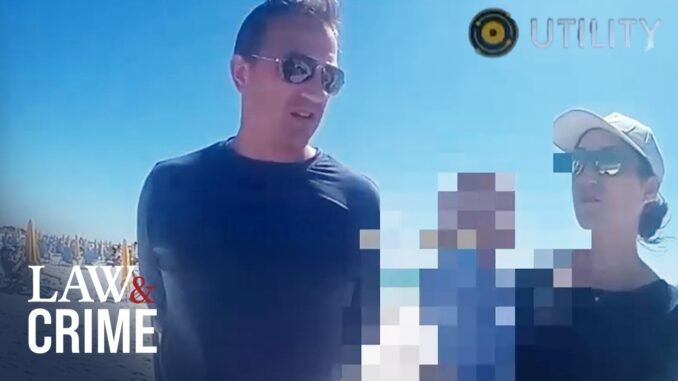 Couple banned over abandoned baby on beach