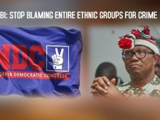 Obi Takes a Stand Against Profiling of Fulani People
