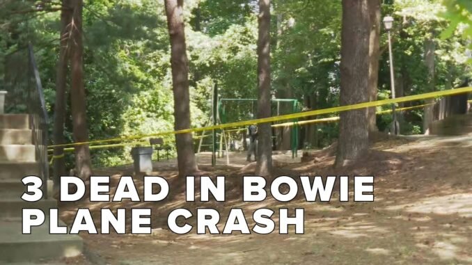 Three Killed as Small Aircraft Crashes into Maryland