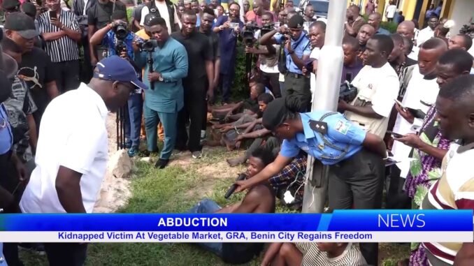 Edo Police arrest four market kidnappers