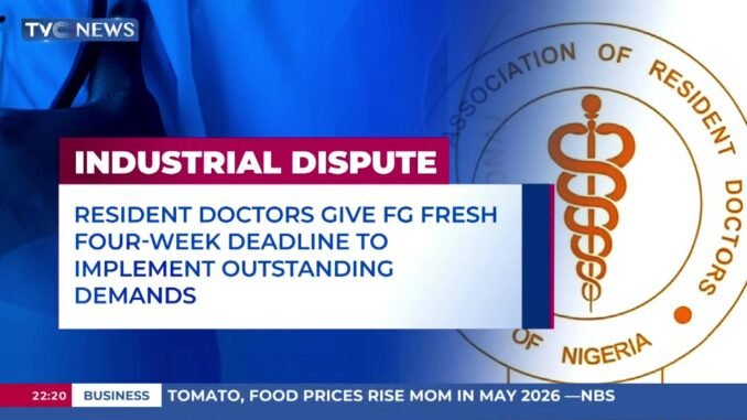 Resident Doctors extend strike action ultimatum