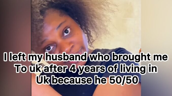 50-50 Marriage Turns Sour for UK-Based Nigerian