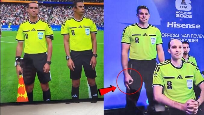 FIFA probes VAR official over gesture during match