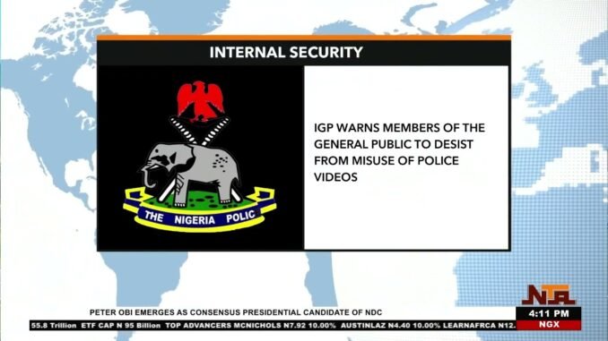 IGP Disu warns against misleading police videos