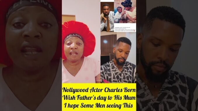 Charles Born Celebrates Mum on Father's Day