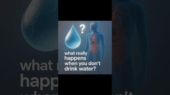 Doctor warns of severe dehydration risks