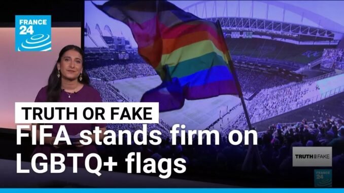 FIFA allows rainbow flags at World Cup match