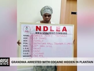 Grandma arrested with cocaine in plantains