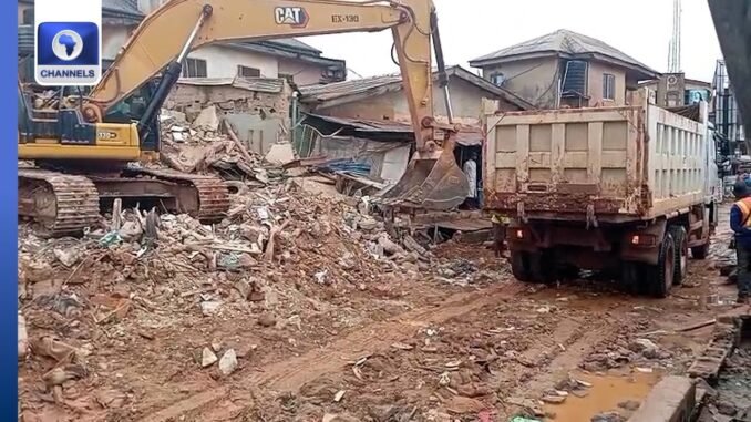 Workers escape death in building collapse in Sokoto