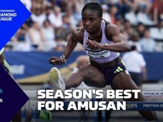 Tobi Amusan qualifies for 2026 Finals