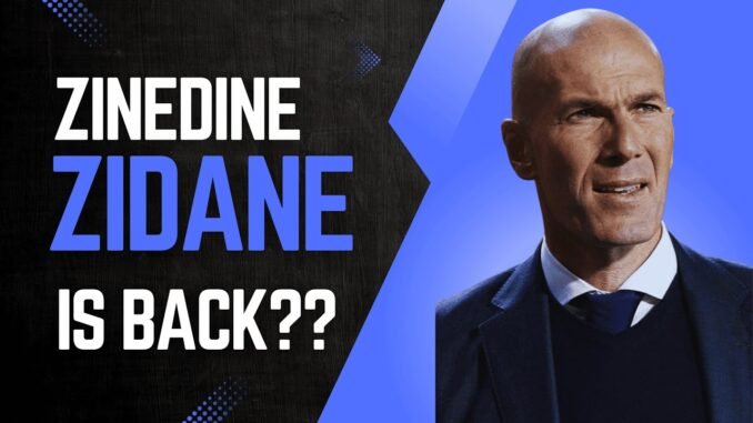 Zinedine Zidane named France Head Coach