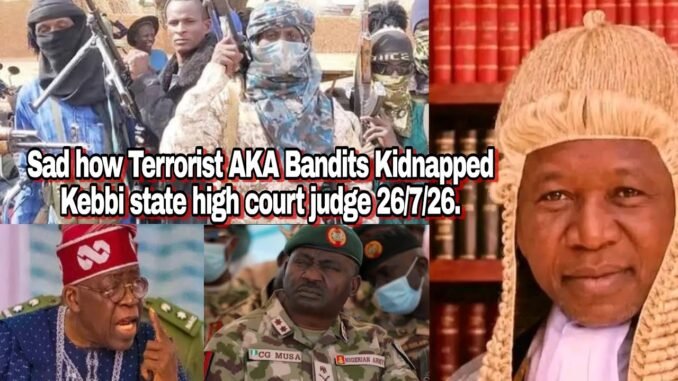 Bandits abduct Kebbi High Court Judge