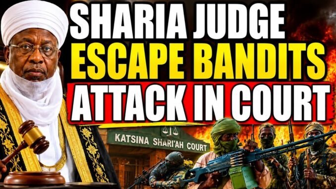 Katsina Judge escapes bandits through window