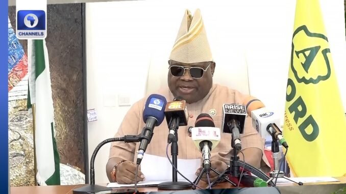 Gov Adeleke bans NURTW operations in Osun