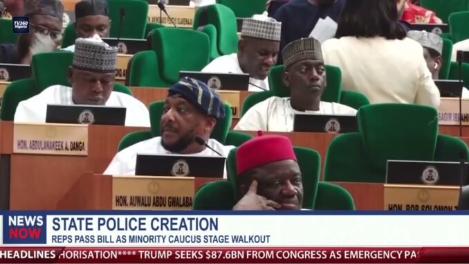 House of Rep passes landmark State Police bill
