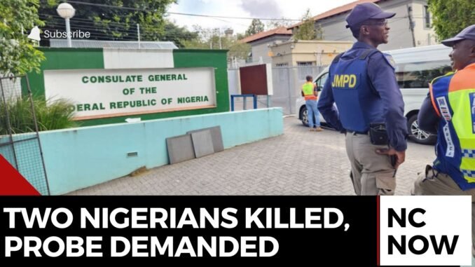 Two Nigerians Killed in South Africa