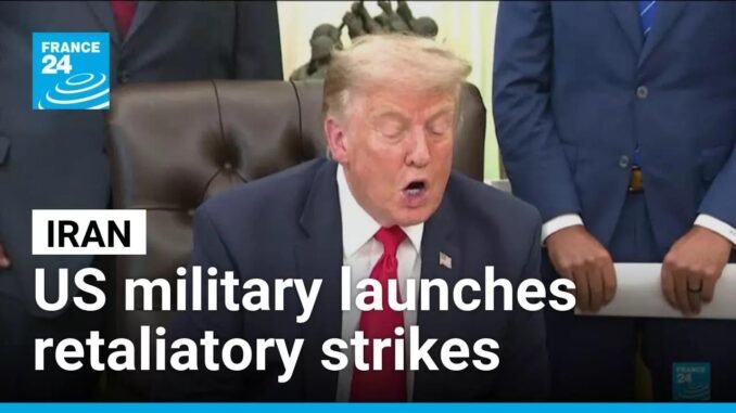 US Launches Massive Strikes Against Iran
