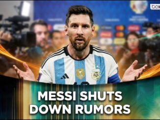 Messi addresses Sofi Martinez affair rumors