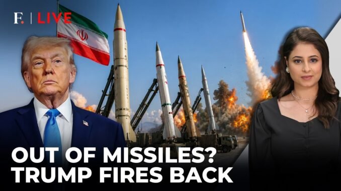 Trump insists US weapons won't run out