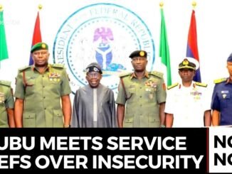 Tinubu Summons Security Chiefs