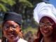 Okonjo-Iweala Dances with Igbo Masquerade