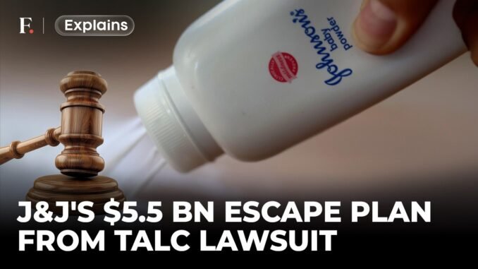 J&J agrees to $5.5B baby powder settlement