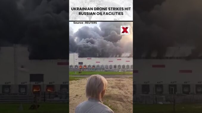 Ukraine drone strikes Russian fleet