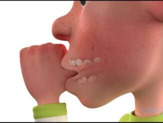 Thumb-sucking habit in adulthood