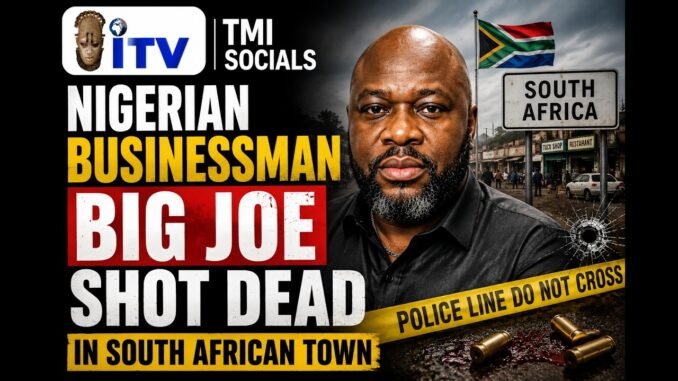 Nigerian businessman shot dead