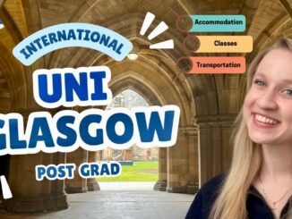 University of Glasgow campus view