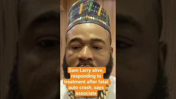 Sam Larry survives crash