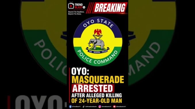 Masquerade held over Ibadan death