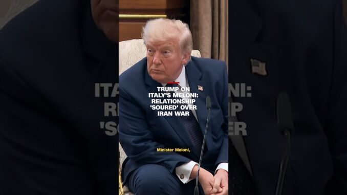 Meloni reacts to Trump attack
